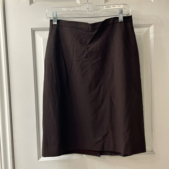 Kenar Dark Brown A-Line Skirt - Picture 2 of 2